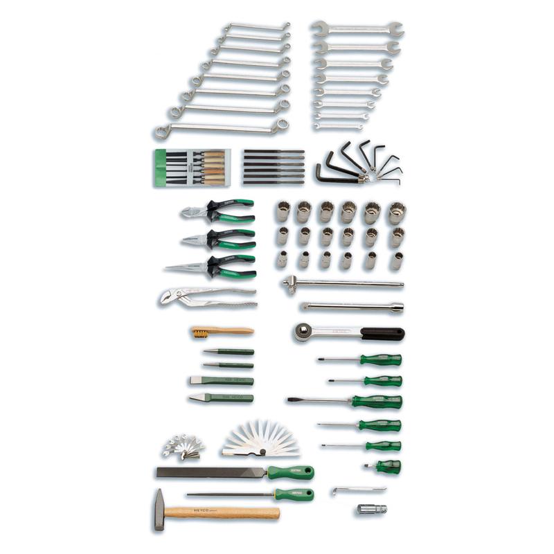 Heyco 01002910282 Tool Set in Tool Box 1002-910-M MM CP