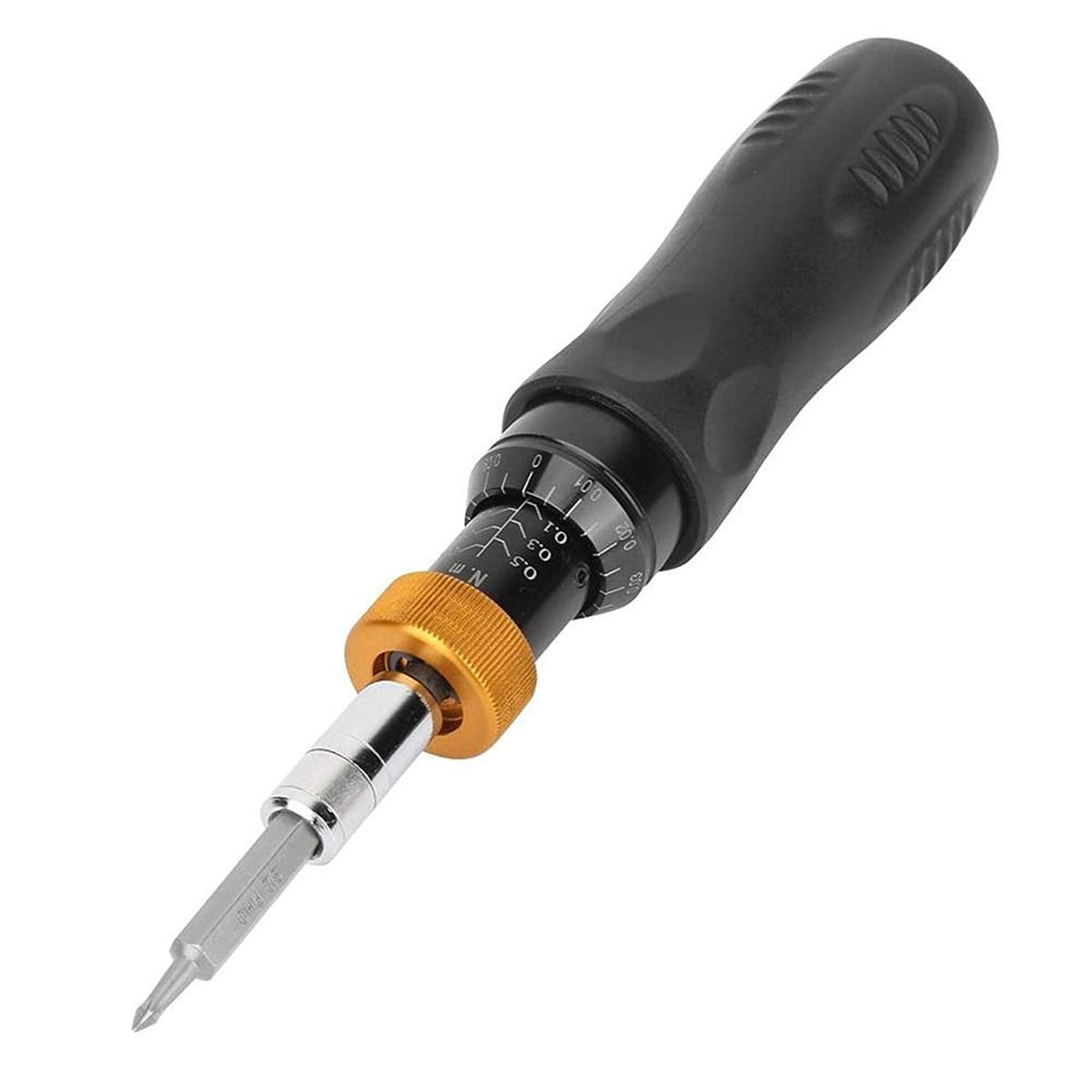 0.1-0.6Nm Presetting Type Adjustable Torque Screwdriver Multifunctional Hand Tools Hex Socket Repairing Tools Screwdrives