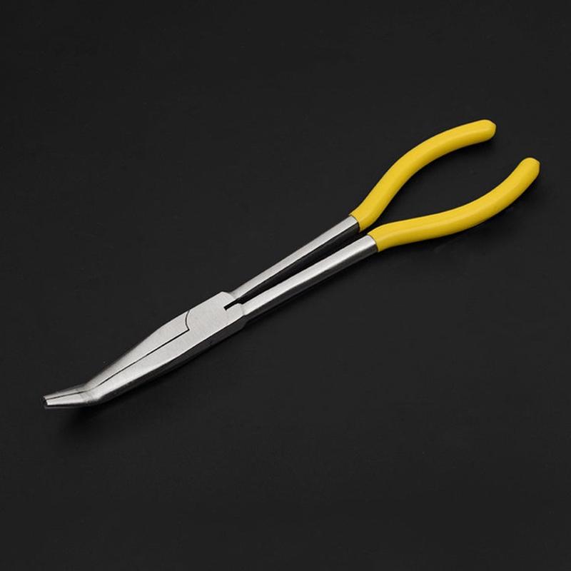 11 Inch Multi-function 45 Degree Bending Needle-nosed Pliers Hand Tool