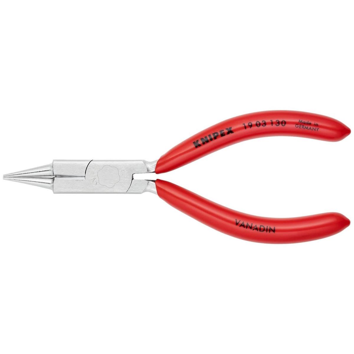 Knipex 19 03 130 Round Nose-Jeweler's Pliers