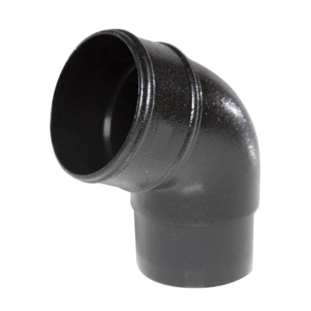 Cast Iron Effect Downpipe Round 112 Degree Offset Bend