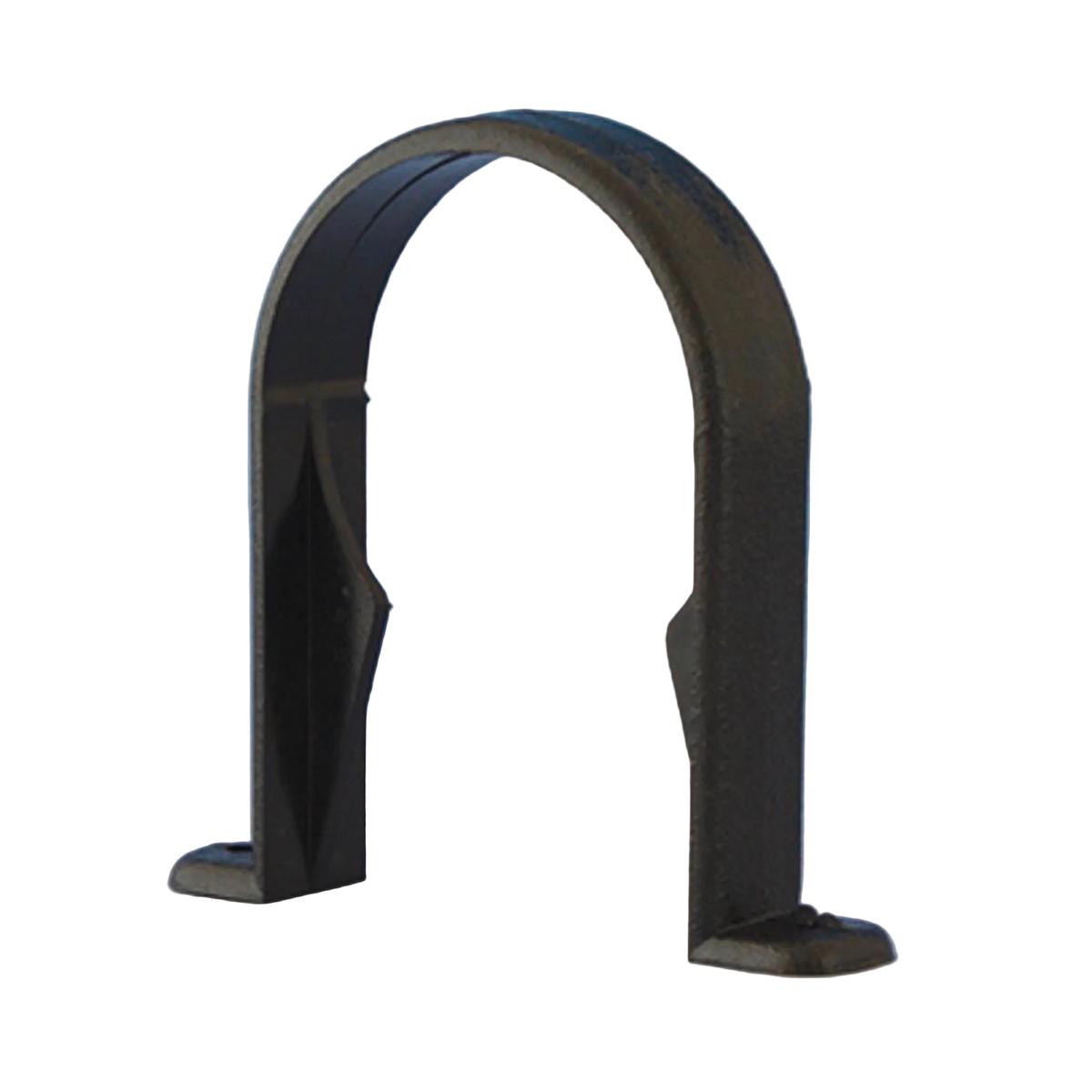 Cast Iron Effect Downpipe Round Clip