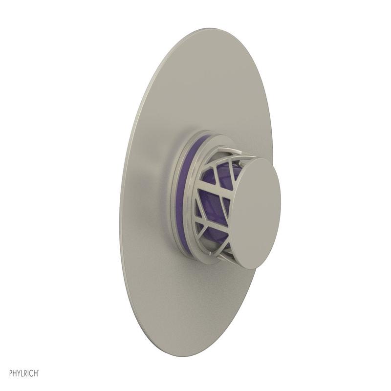 JOLIE Pressure Balance Shower Plate & Handle Trim, Round Handle with 