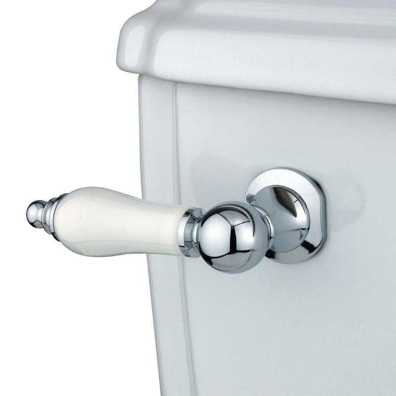 Kingston Heirloom KTPL1 - Victorian Front Mount Toilet Tank Lever, Polished Chrome