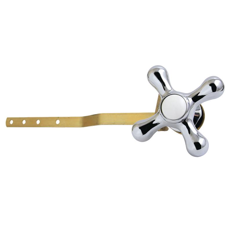 Kingston Heirloom KTAX1 - Victorian Front Mount Toilet Tank Lever, Polished Chrome
