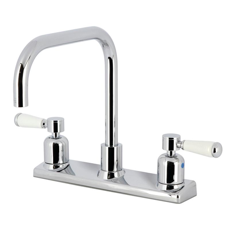 Kingston Tulare FB2141DPL - Paris Two-Handle 2-Hole 8