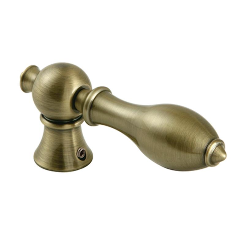 Kingston American Classic KTHACL3 Metal Toilet Tank Lever Handle (Lever Shape), Antique Brass