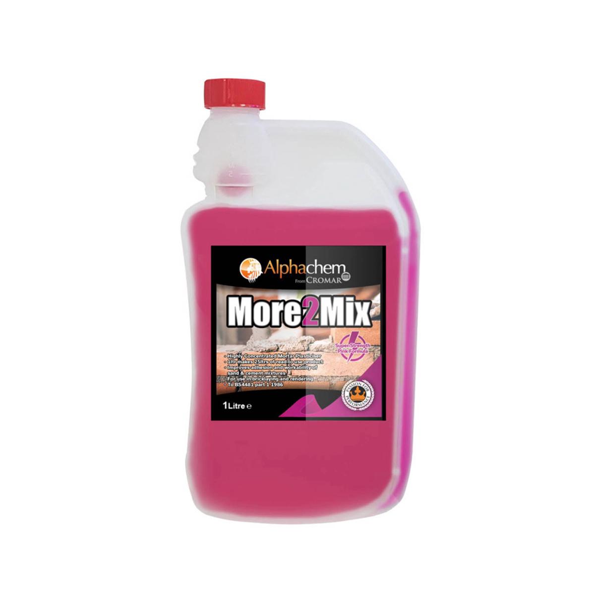 Alphachem More 2 Mix Mortar Plasticiser - 1 Litre