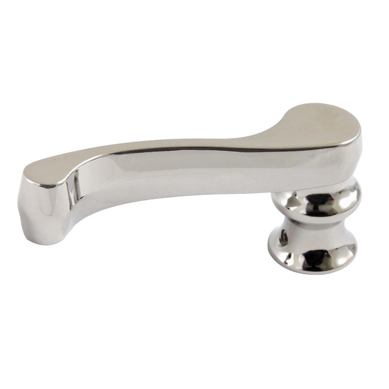 Kingston French KTHFL6 Brass Toilet Tank Lever Handle (Lever Shape), Polished Nickel